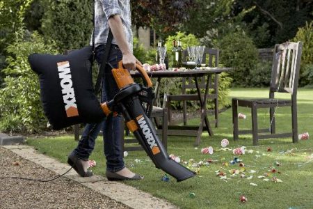 New Worx Trivac With Metal Impeller  Features Two-Stage Mulching System For 18-1 Ratio Image